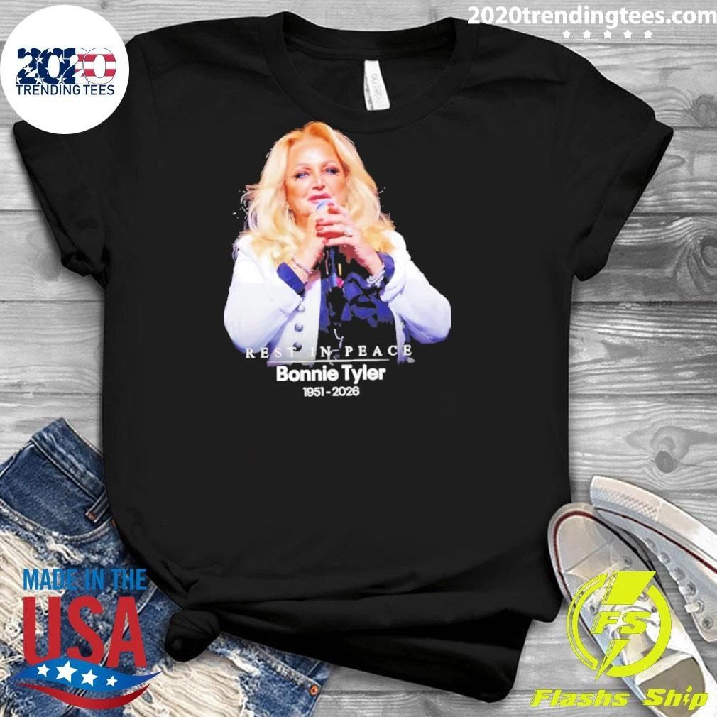 Rip Bonnie Tyler 1951-2026 Shirt