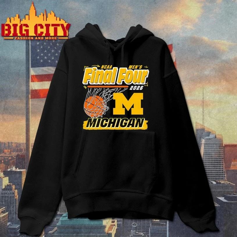 Michigan Final Four 2026 Graphic Shirt