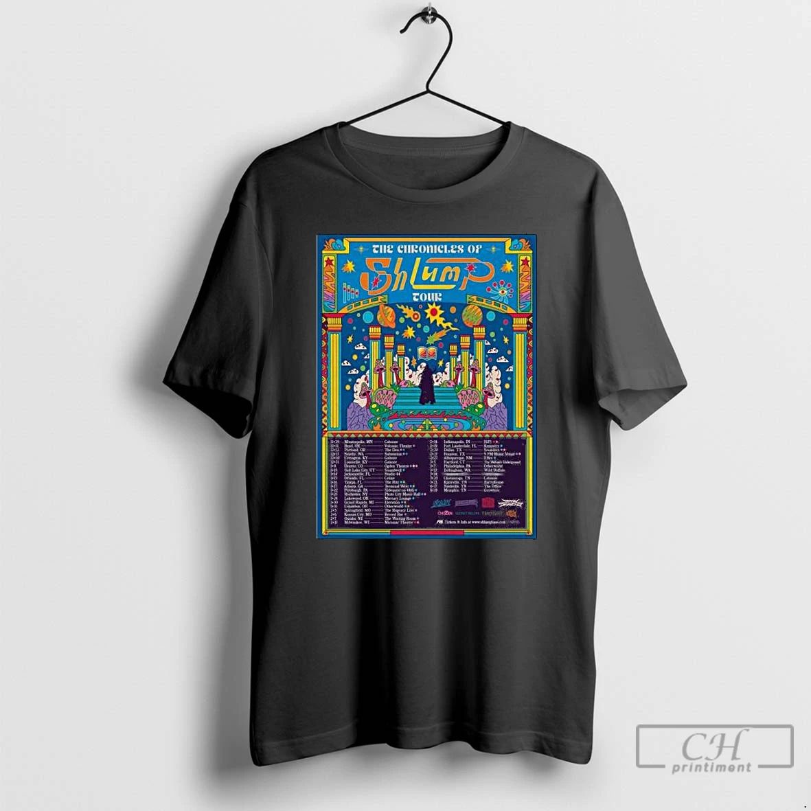 Classic The Chronicles Of Shlump Tour 2025 2026 Long Sleve T Shirts