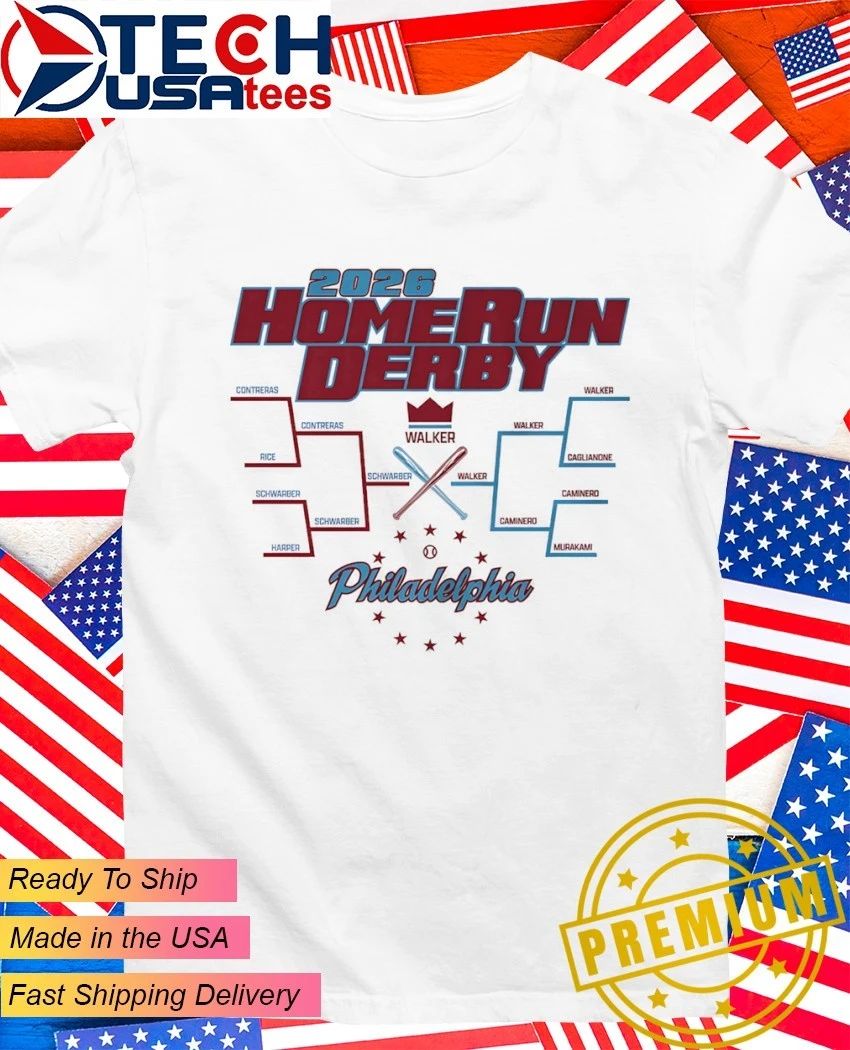 2026 Home Run Derby Philadelphia Bracket shirt