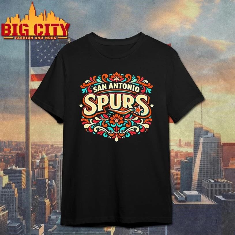 San Antonio Spurs Nba Basketball Western Floral Game Day 2026 Shirt
