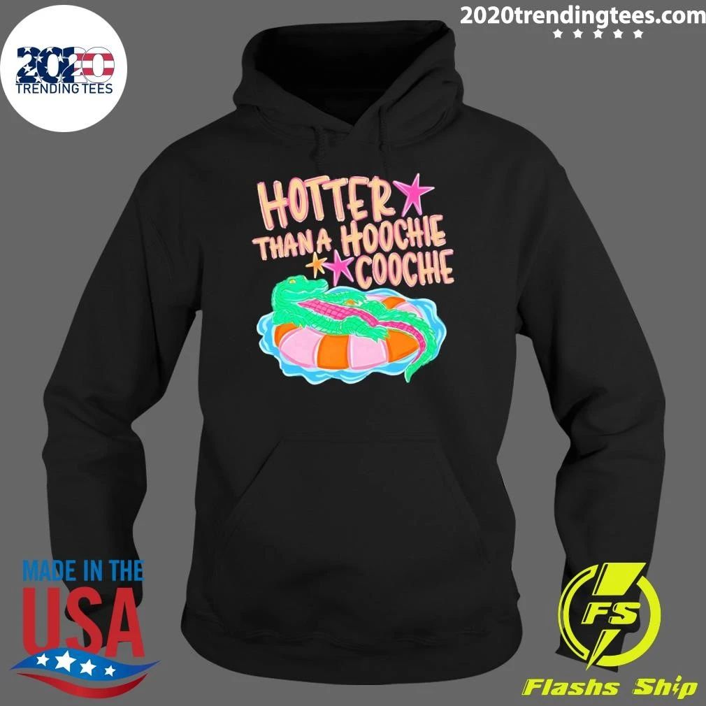 Alligator Hotter Than A Hoochie Coochie Shirt