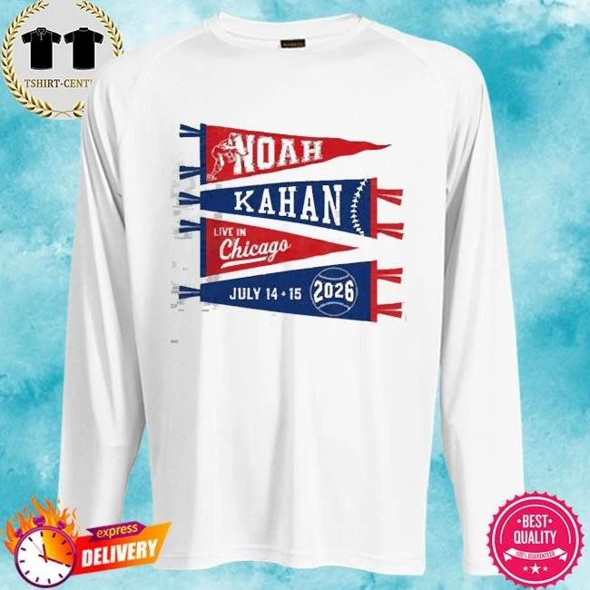Noah Kahan Live In Chicago 2026 Specific Merch Tee At Wrigley Field On July 14 15 2026 Baseball T-Shirt