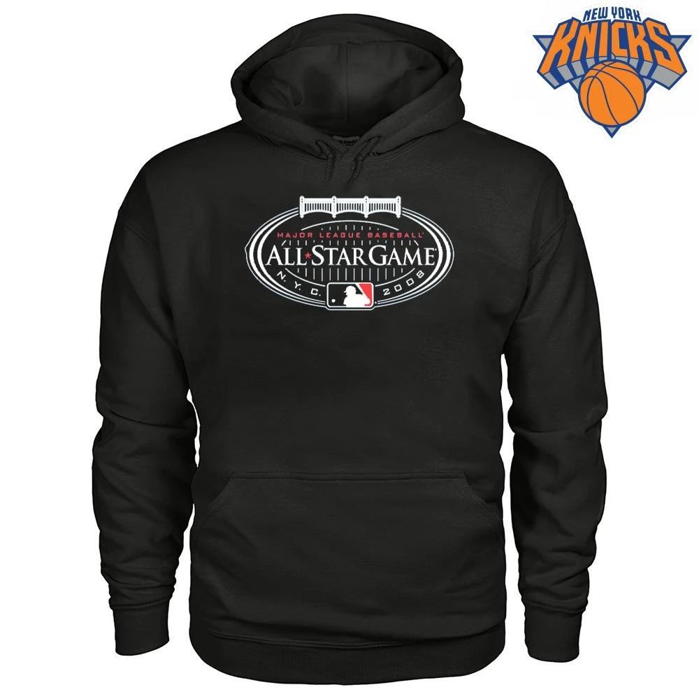 Vintage 2008 MLB All Star Game NYC Yankee Stadium Baseball Graphic Shirt