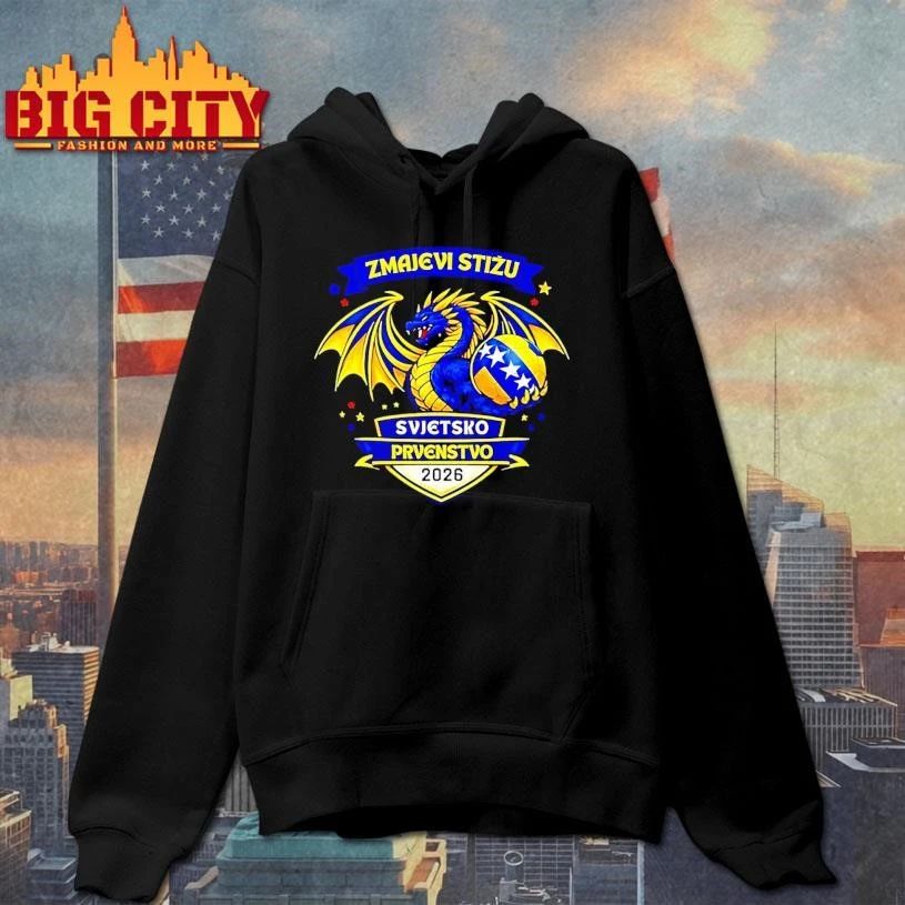 Bosnia Zmajevi Stizu Svjetsko Prvenstvo World Cup 2026 Bosnian Soccer Tournament Shirt
