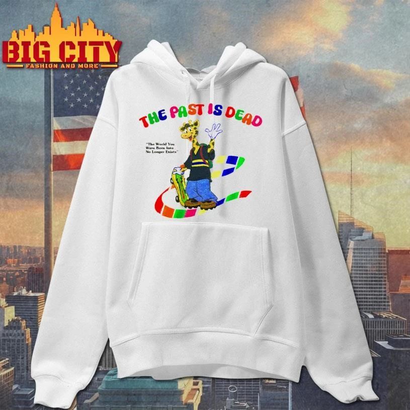 Toys R Us Geoffrey Giraffe The Past Is Dead Retro Skateboard Shirt