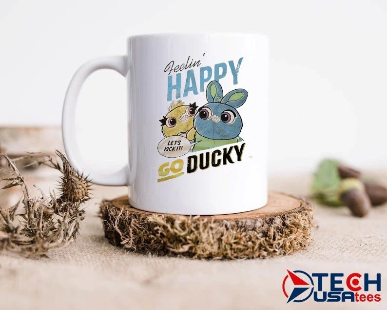 Feelin’ Happy Go Ducky let’s kick it shirt