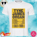 Tyne-James Organ Solo Australian Tour 2026 Poster Shirt