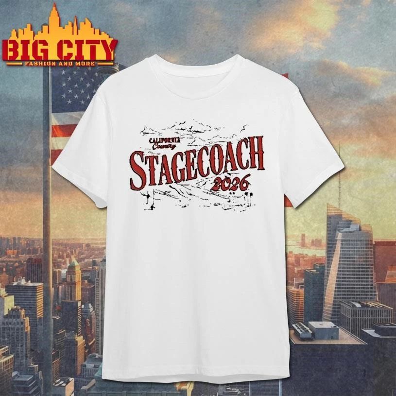 Stagecoach California Country Lineup Tour 2026 Graphic Shirt