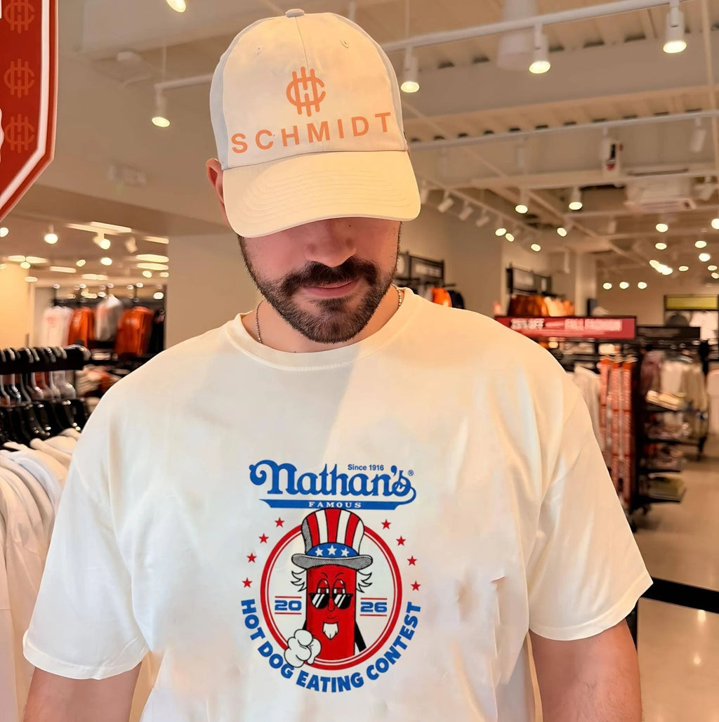 Joey Chestnut Nathan’s Hot Dog Contest shirt