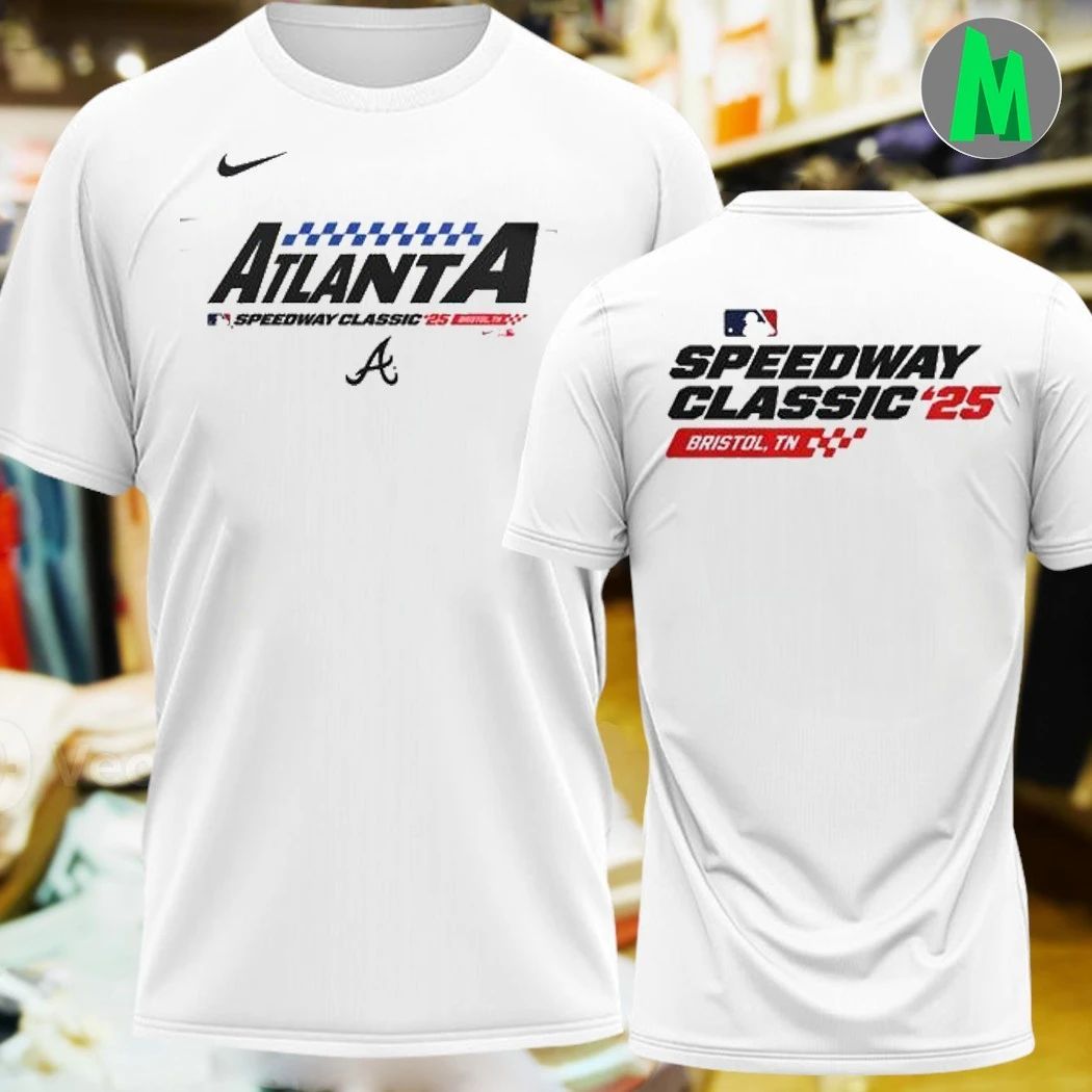 Atlanta Braves Speedway Classic 2025 Shirt
