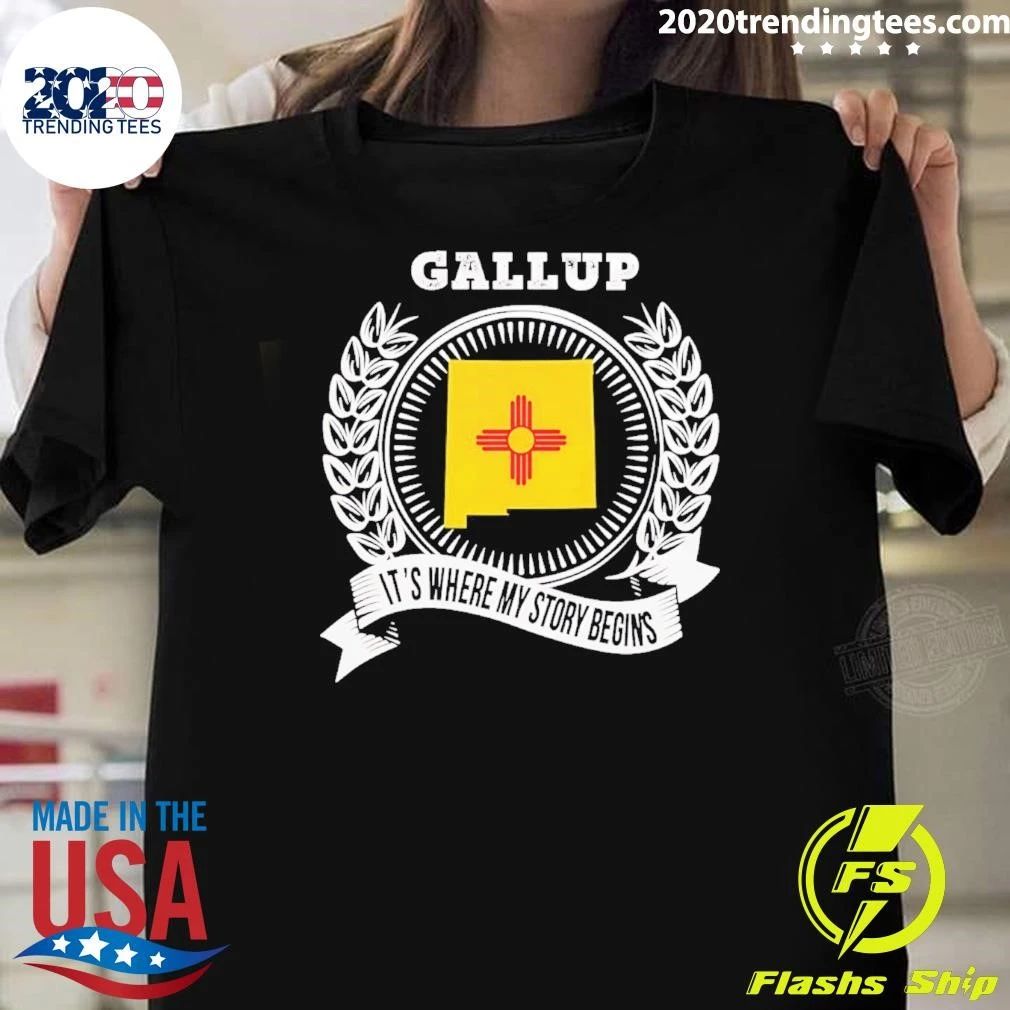 Gallup It’s Where My Story Begins Shirt