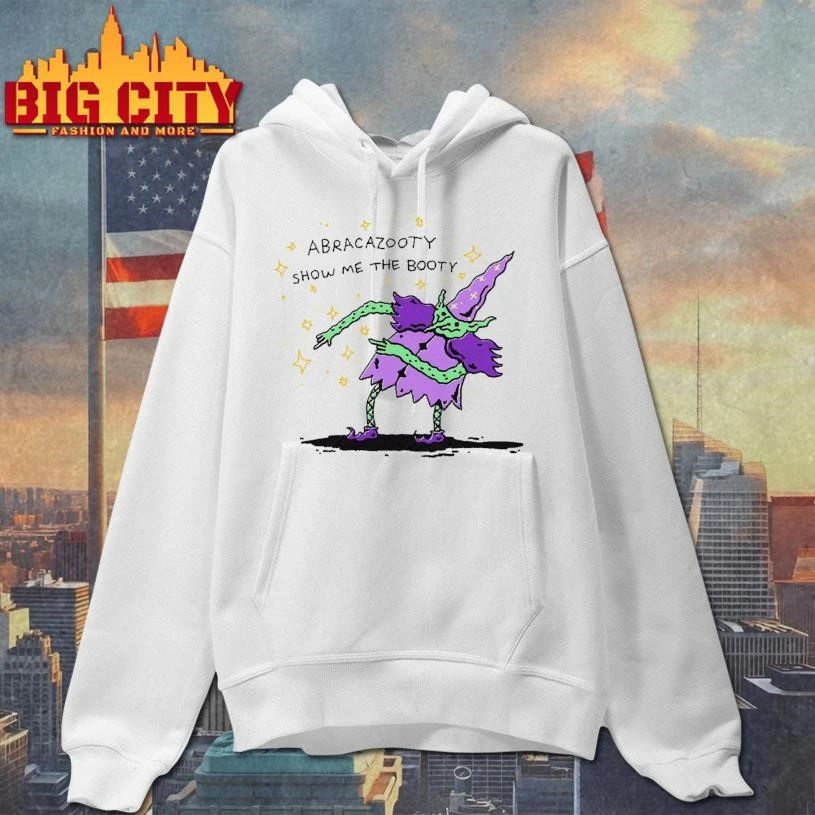 Abracazooty Show Me The Booty Funny Wizard Goblin Magic shirt