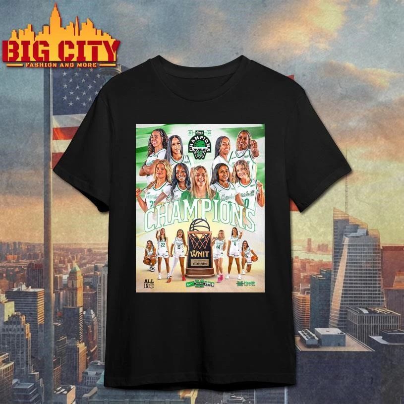 Marshall Thundering Herd Women’s Basketball 2026 WNIT Champions Home Decor Poster Shirt