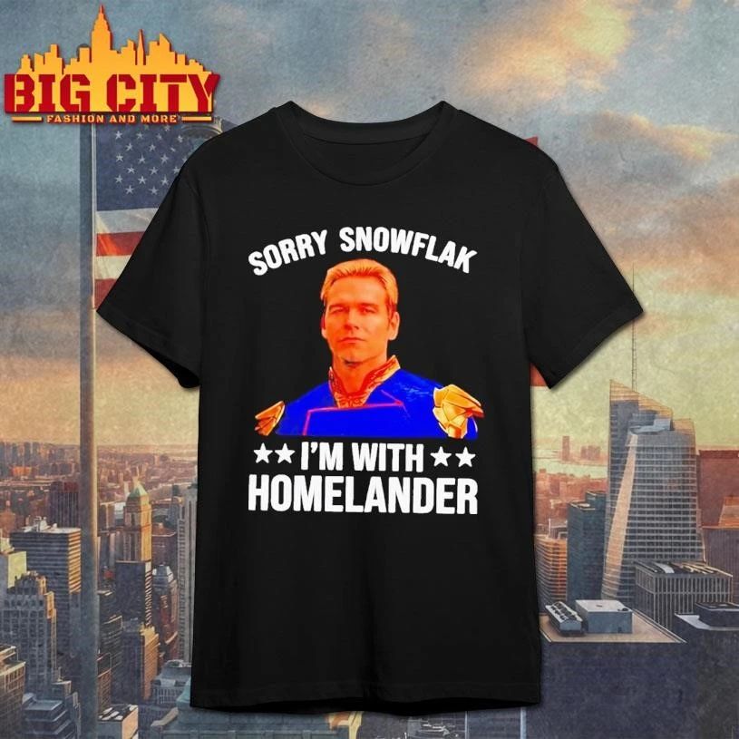 The Boys Season 5 Soldier Boy Sorry Snowflake I’m With Homelander Graphic Shirt