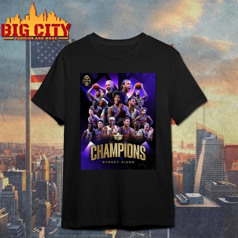 Congrats Sydney Kings Champions 2026 NBL Championship Poster Shirt