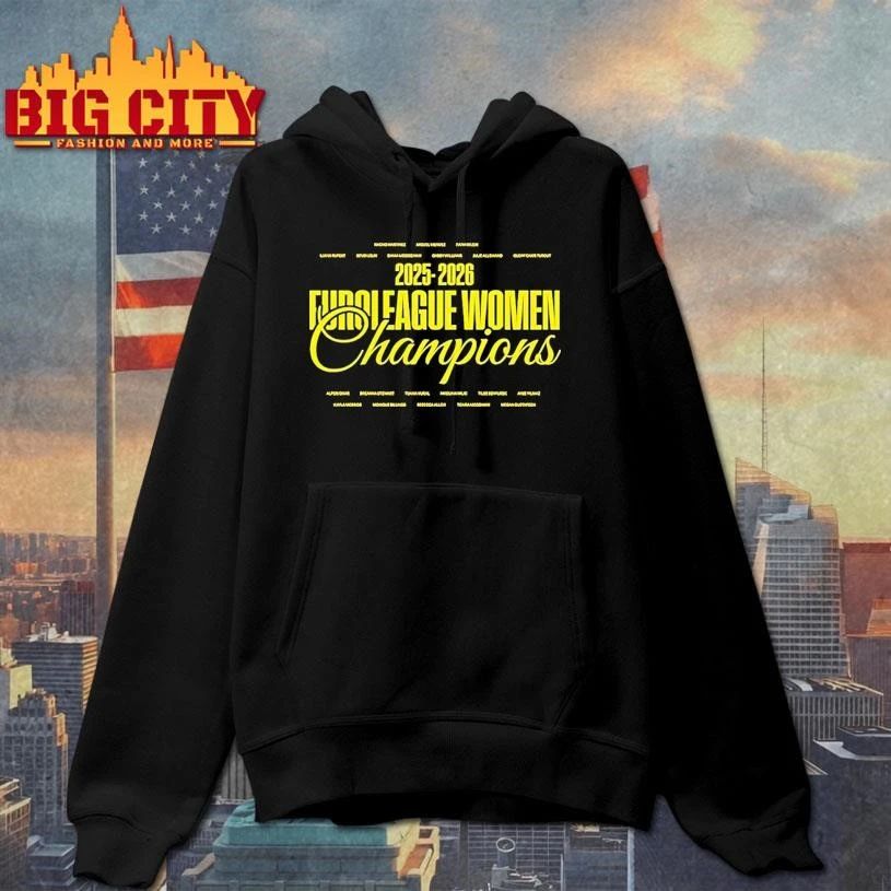 Breanna Stewart Emma Meesseman Euroleague Women Champions 2025 2026 Shirt