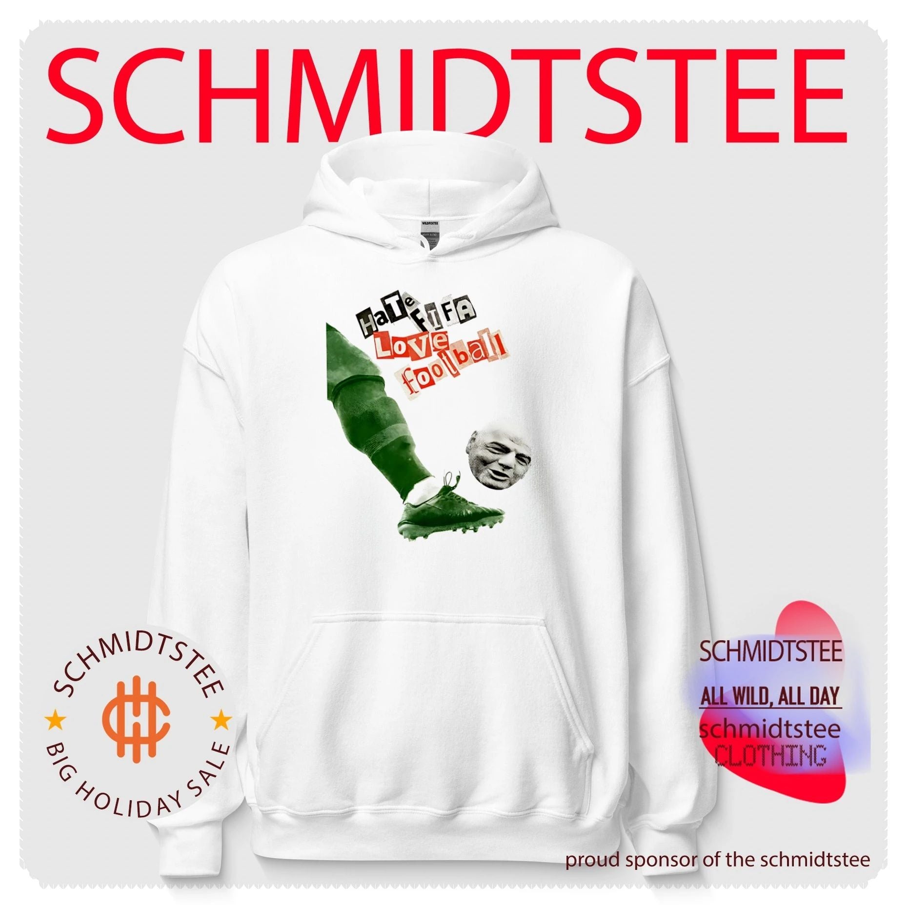 Hate FIFA Love Football Public Service Announcement shirt