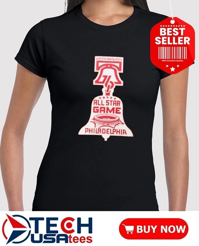 Spirit of 1976 Philadelphia All-Star Game Liberty Bell shirt