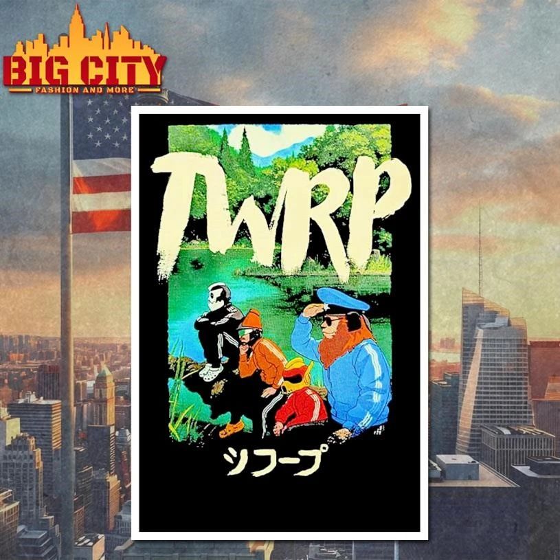 TWRP Band Merch Pure Elegance EU UK Tour 2026 With Ninja Sex Party The Longest Weekend Shirt