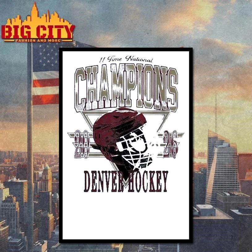 Denver Hockey It Time National Champions 2026 Shirt