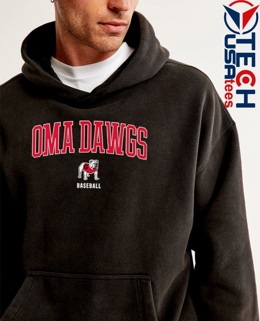Georgia Bulldogs Baseball OmaDawgs logo shirt