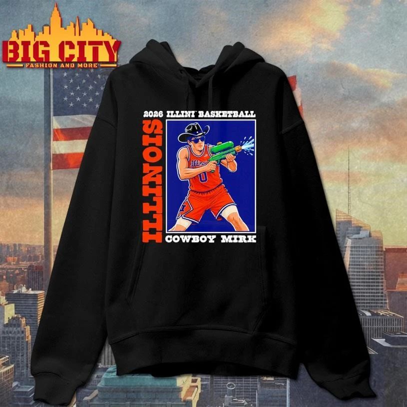 Illini Cowboy Mirk David Mirkovic Graphic Shirt