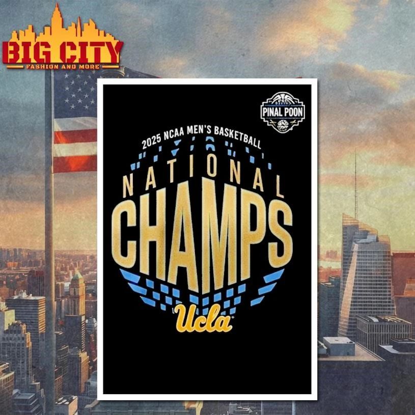 2026 UCLA Bruins Women’s Basketball National Champions Shirt