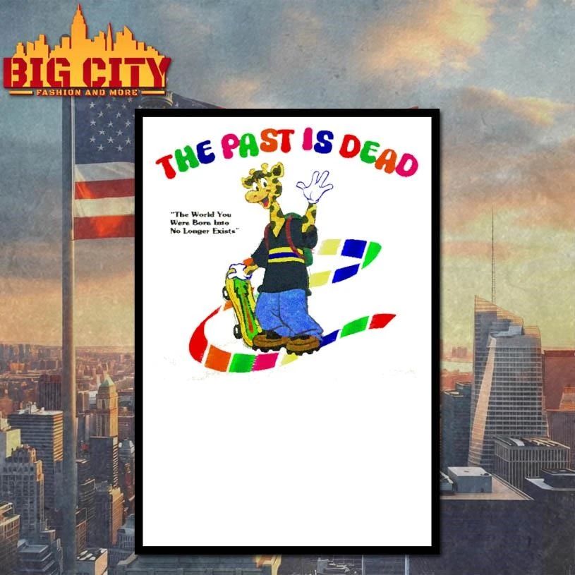 Toys R Us Geoffrey Giraffe The Past Is Dead Retro Skateboard Shirt