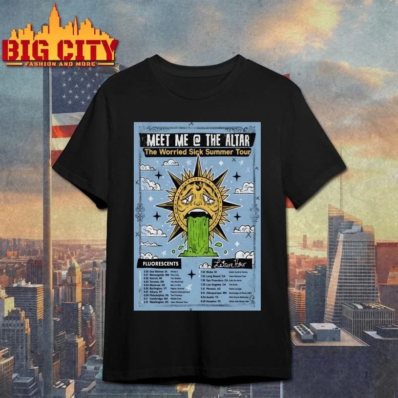 Meet Me @ The Altar The Worried Sick Summer Tour 2026 Poster Shirt