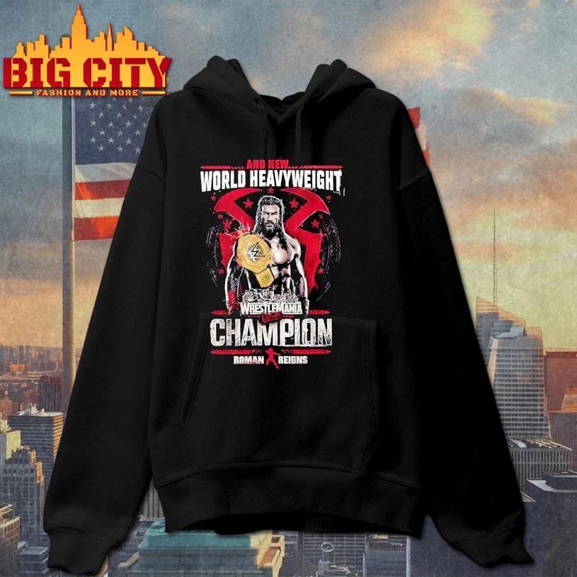 Roman Reigns WrestleMania Las Vegas World Heavyweight Champion Shirt