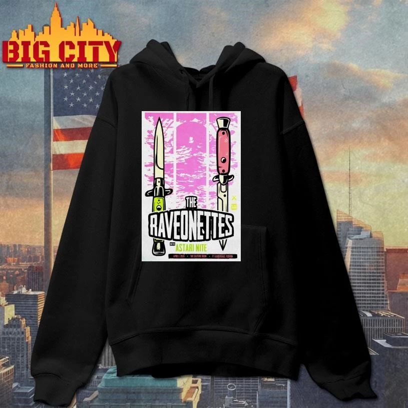 The Raveonettes April 1 2026 In Fort Lauderdale, FL Tour Poster Shirt
