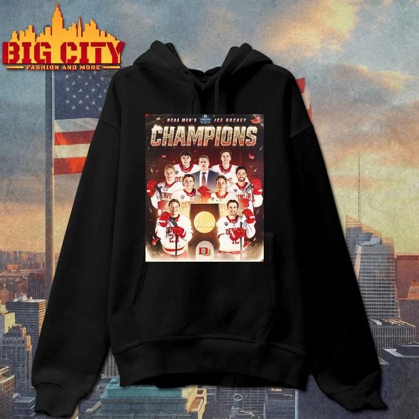 Denver Pioneers Defeating Wisconsin 2-1 Become 2026 NCAA Men’s Ice Hockey Champions Shirt