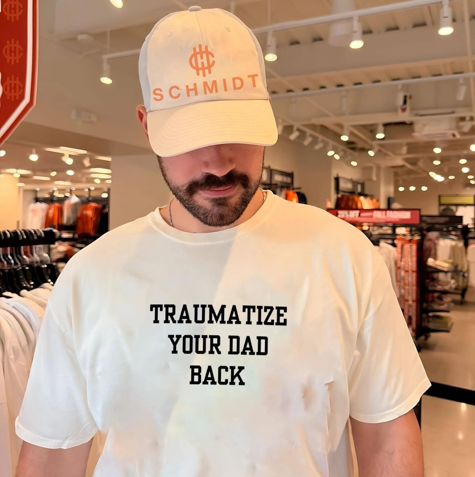 Traumatize Your Dad Back funny quote sarcastic shirt