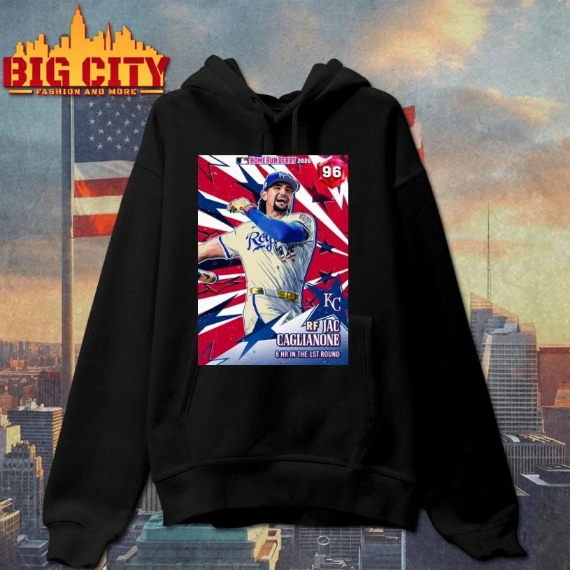 Kansas City Royals Jac Caglianone RF Home Run Derby 2026 Baseball Fan Shirt