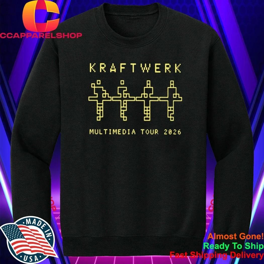Kraftwerk Multimedia Tour 2026 Shirt