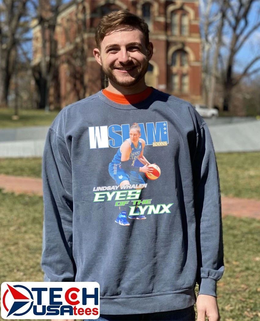 WSLAM Lindsay Whalen Eyes of the Lynx shirt