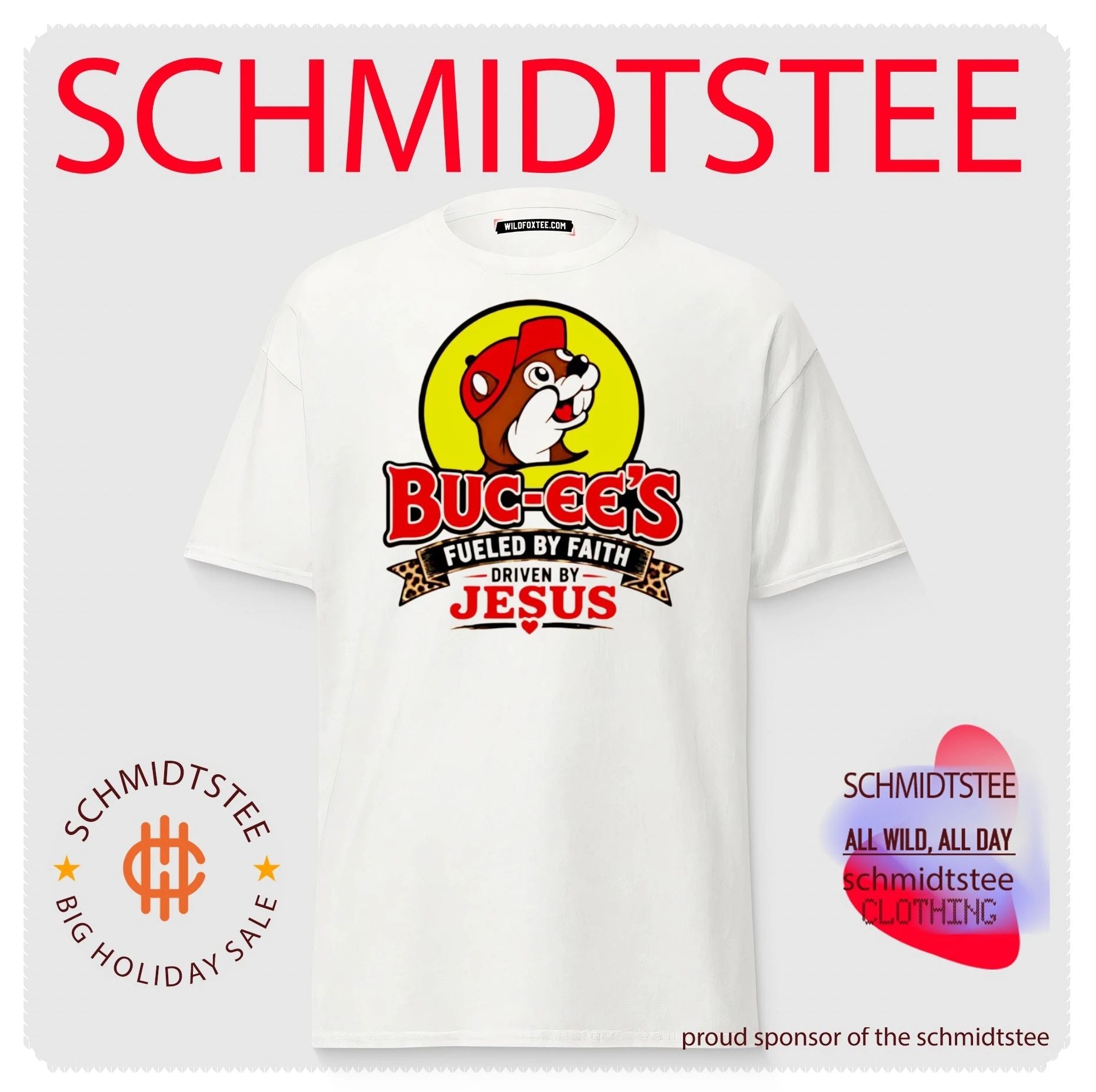 Buc-ee’s Fueled by Faith Driven by Jesus shirt