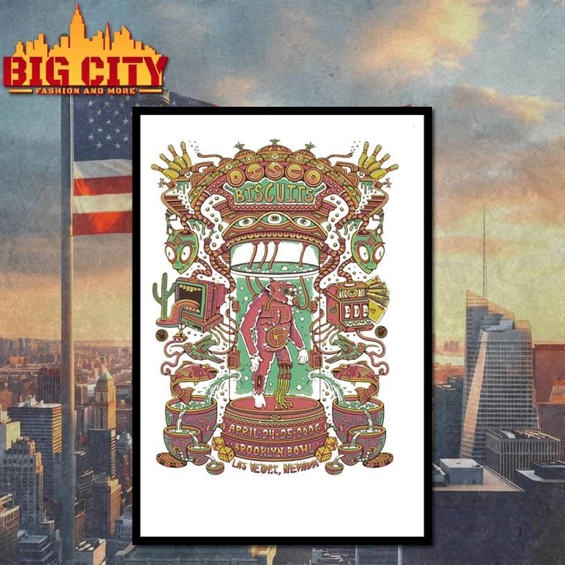 The Disco Biscuits Vegas 2026 At Brooklyn Bowl Las Vegas On April 24 25 2026 Nevada Shirt