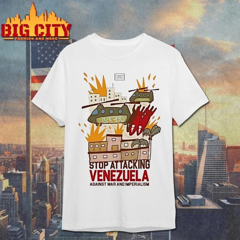 Stop Attacking Venezuela Against War And Imperialism Shirt