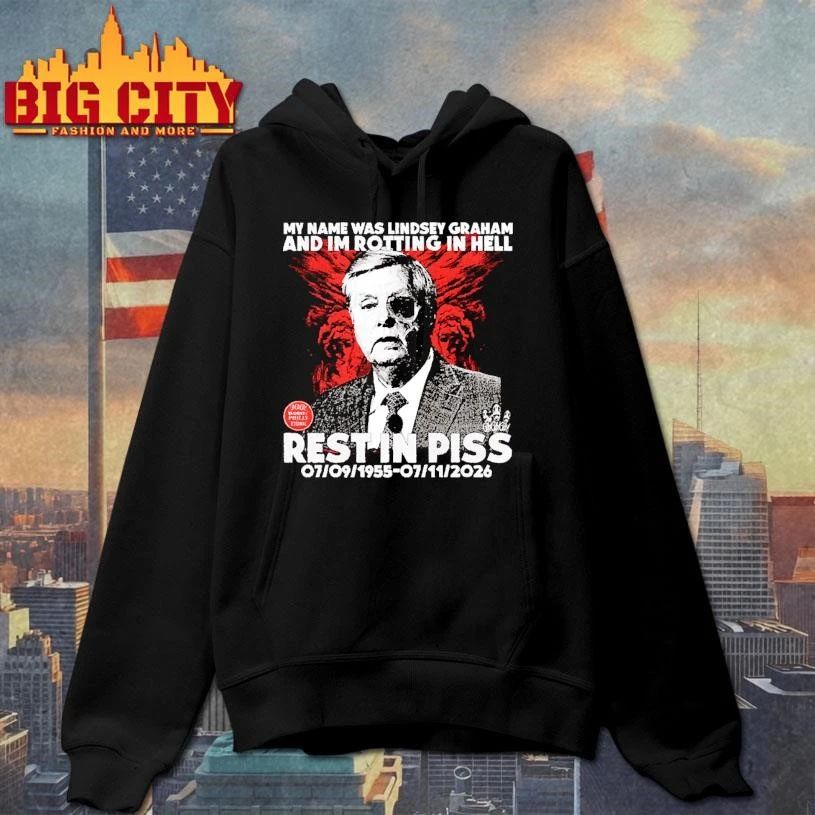 Lindsey Graham Rest In Piss Anti Political Satire shirt