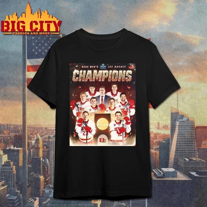Denver Pioneers Defeating Wisconsin 2-1 Become 2026 NCAA Men’s Ice Hockey Champions Shirt
