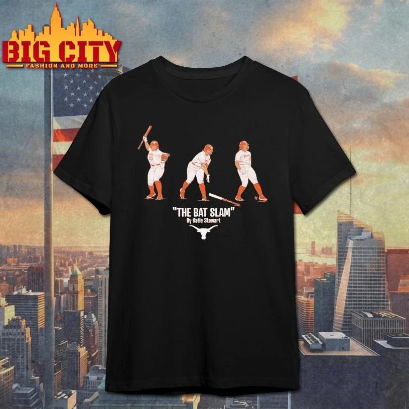 Texas Softball The Katie Stewart Bat Slam Graphic Shirt