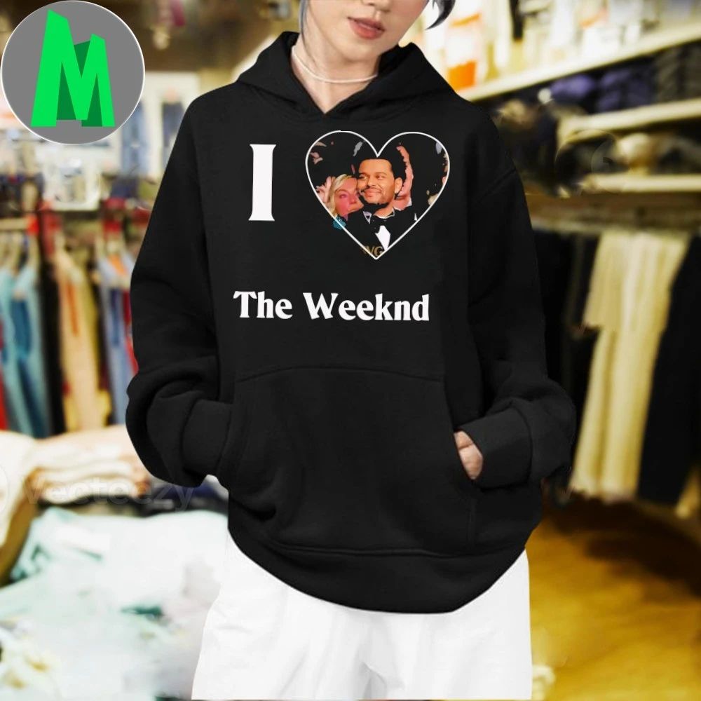 Original I Love The Weeknd Vintage Heart Photo Shirt