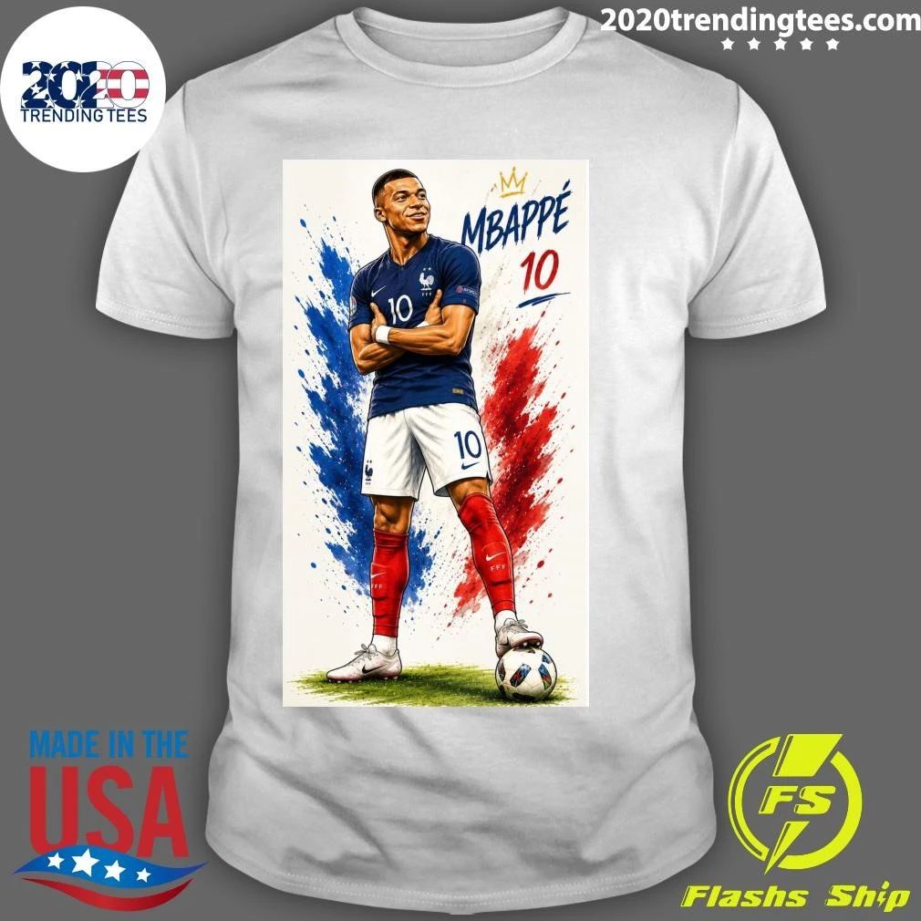 Kylian Mbappé Caricature KM10 Shirt