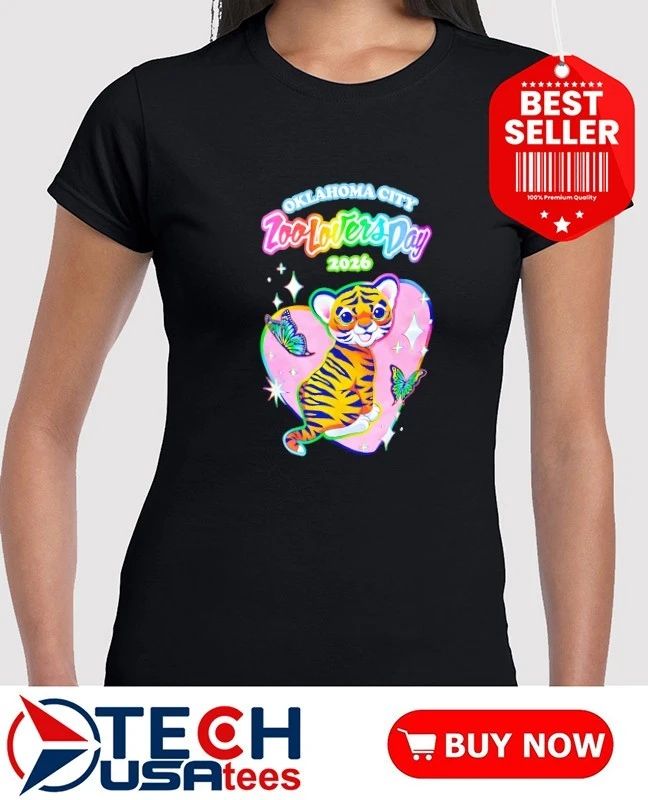Oklahoma City Zoo Lovers Day 2026 Tiger shirt