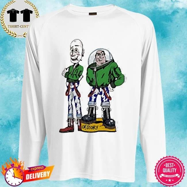 Oi Story Skinhead and Astronaut Cartoon 2026 shirt