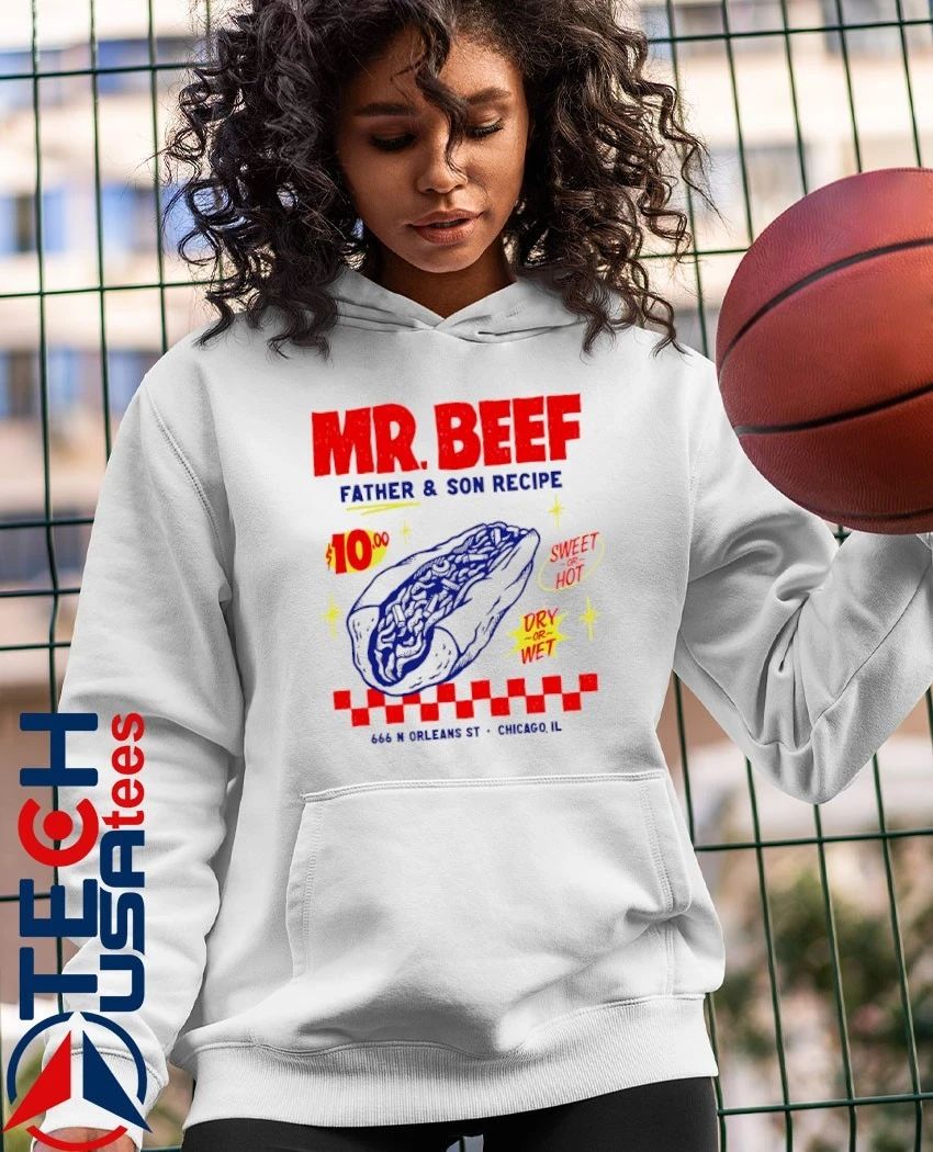 Mr. Beef father and son recipe shirt
