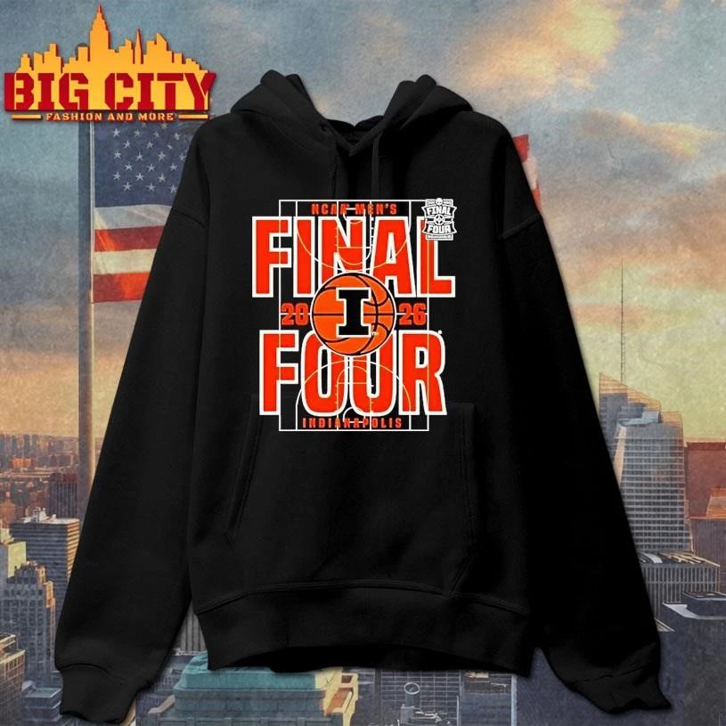 Ncaa March Madness Illinois Fighting Illini Basketball Indianapolis 2026 Shirts