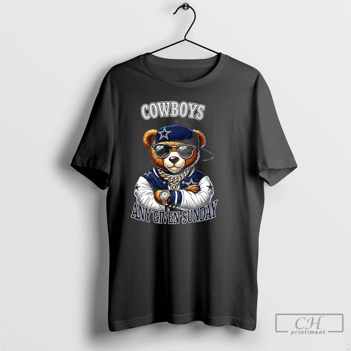 Classic Any Given Sunday Dallas Cowboys Baseball Bear T Shirts